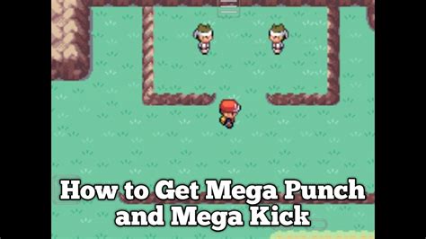 mega punch fire red|Mega Punch and Mega Kick .